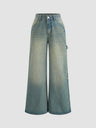 Low Waist Wide Leg Jeans