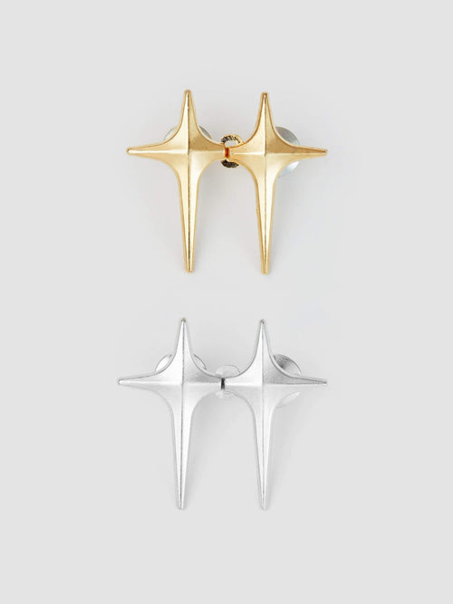 2 Packs Star Button Pins For Jeans